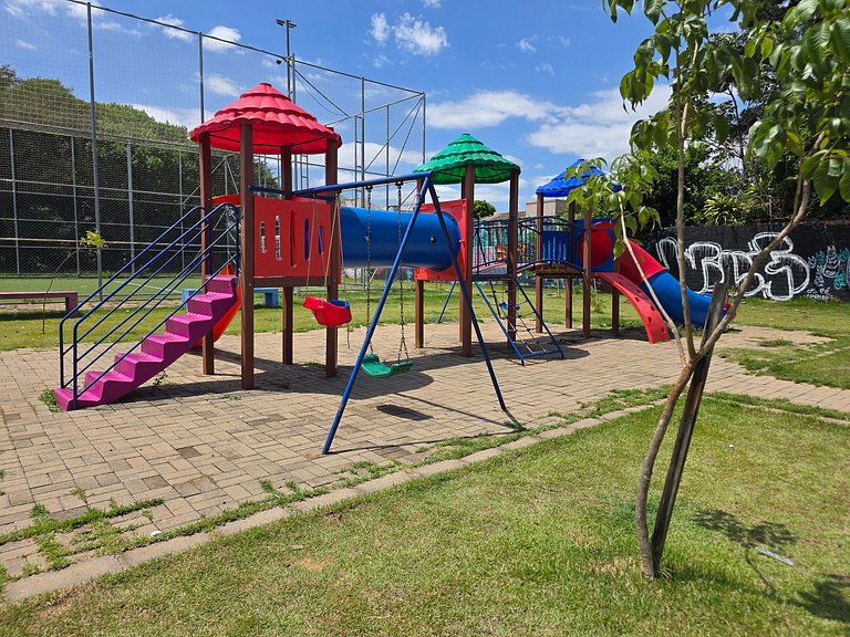 Casa completa 13 mim Paraguai | Ar e churrasqueira